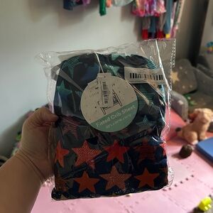 Little Sleepies Shades of Stars Fitted Standard Crib Sheet